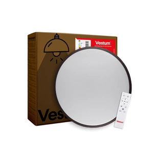 Світильник Vestum RING матовий 80W 480*60мм 3000К-6500К з ДК бронзовий (VS-91057) изображение 1