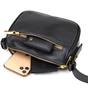Сумка Vintage На плече крос-боді з натуральної шкіри Чорна (22127) - зменшене зображення 8