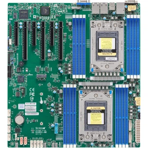 Серверна материнська плата Supermicro SERVER MB EPYC 7002 EATX/MBD-H12DSI-N6-O (MBD-H12DSI-N6-O) зображення 1