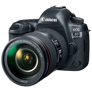 Цифровий фотоапарат Canon EOS 5D MKIV 24-105 L IS II USM Kit (1483C030) зображення 1