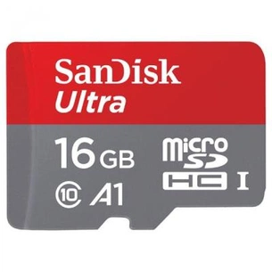 Карта пам'яті SanDisk 16GB microSDHC class 10 UHS-I U1 (SDSQUAR-016G-GN6MA) зображення 1