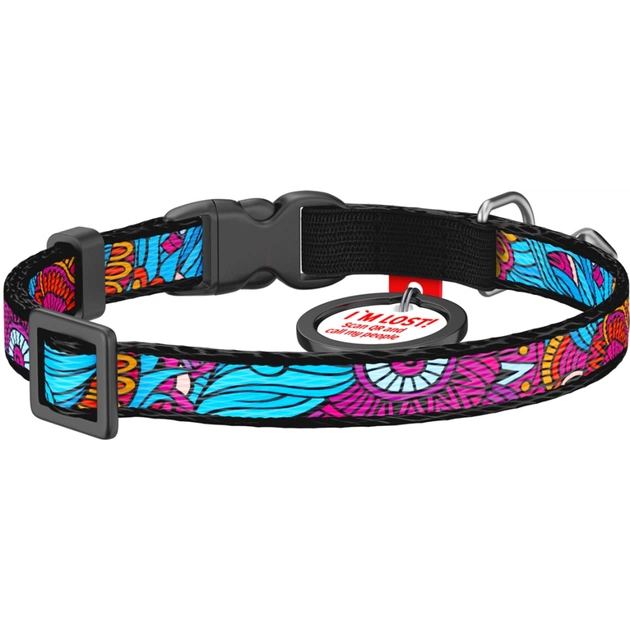 Нашийник для тварин WAUDOG Літо з QR паспортом XS 20-30 см (5267) - picture 2