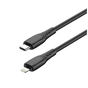 Дата кабель USB-C to Lightning 1.0m PD30W textured PVC black ColorWay (CW-CBPDCL094-BK) - уменьшенное изображение 2