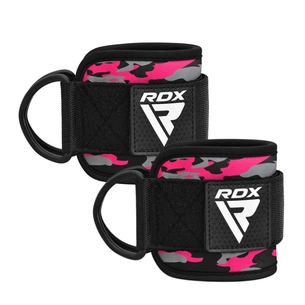 Манжета для тяги RDX A4 Gym Ankle Pro Camo Pink-pair (WAN-A4CP-P) зображення 1