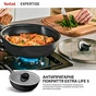 Сковорода Tefal Expertise з кришкою 24см чорний (G3218402) - зменшене зображення 5