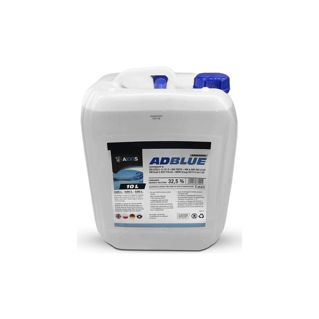 Присадка автомобильная AXXIS AdBlue 10л (502095 AUS 32) - изображение 1