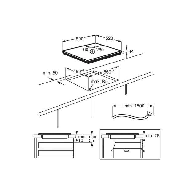 Варочна поверхня Electrolux EIV64453 - picture 10