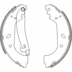 Гальмівні колодки REMSA 4417.01 зображення 1