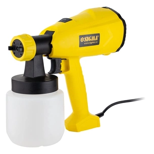 Фарбопульт Sigma електричний HVLP 350Вт 1.8/2.6мм 800мл/хв, нижній бак, 800мл (6816121) изображение 1