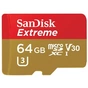 Карта пам'яті SanDisk 64GB microSDXC Class10 UHS-I V30 4K Extreme (SDSQXVF-064G-GN6MA) - зменшене зображення 3