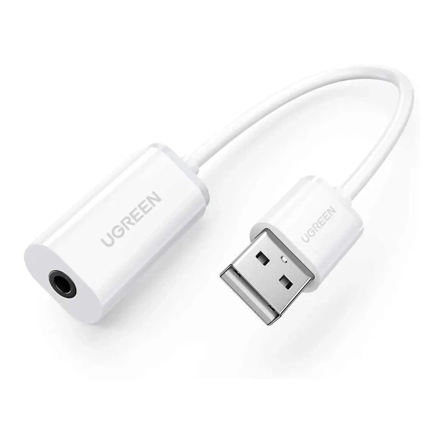 Звукова плата Ugreen US206 white (30712) - picture 1