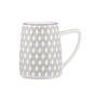 Чашка Ardesto Lamberto, 360мл, порцеляна, біло-сіра (AR3049) - зменшене зображення 1