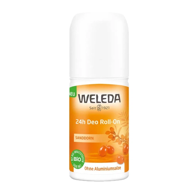 Дезодорант Weleda Sea Buckthorn 24h Deo Roll-On 50 мл (4001638502399) - зображення 1