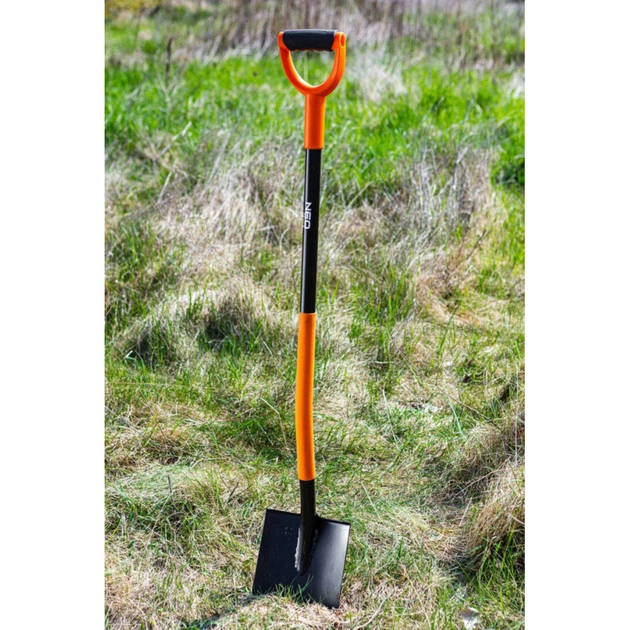 Лопата Neo Tools штикова, руків'я металеве D-подібне, 125см, 2.28кг (95-008) - зображення 4
