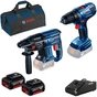 Набір електроіструментів Bosch електичних GBH 180-LI+GSR 180-LI в кейсі+2xGBA 18V 4.0Ah+GAL 18V-40 (0.615.990.M31) - зменшене зображення 1