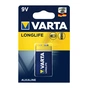 Батарейка Varta Longlife 9V 6LR61 (04122101411) - зменшене зображення 1