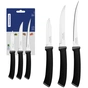 Набір ножів Tramontina Felice Black 3 шт (23499/077) - зменшене зображення 3