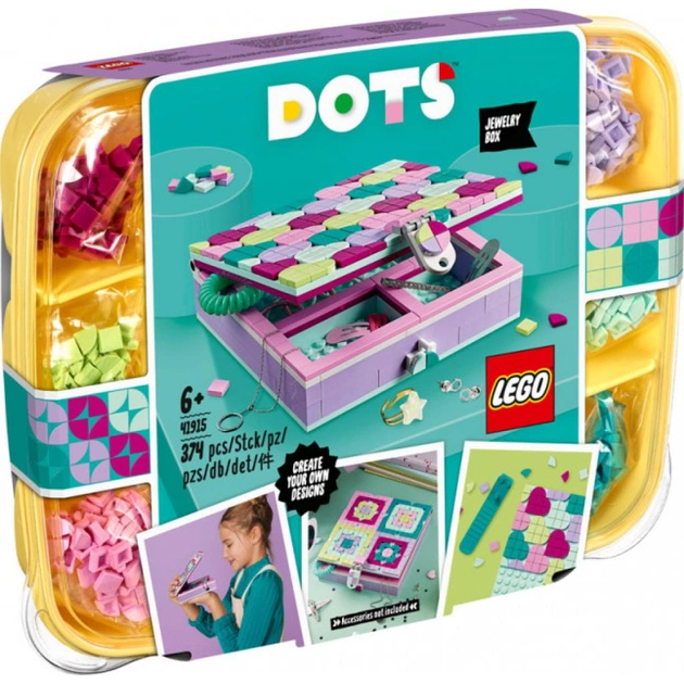 Конструктор LEGO DOTs Скринька для коштовностей 374 деталей (41915) - изображение 1