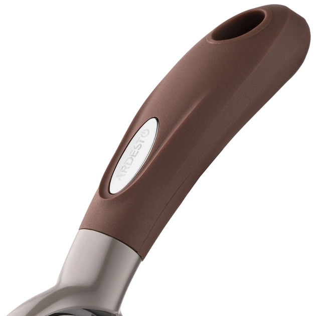 Ніж для піци Ardesto Gemini, 20см, нержавіюча сталь, пластик, сіро-коричневий (AR2158PG) - picture 6