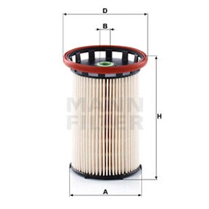 Фільтр паливний Mann PU8008/1 зображення 1