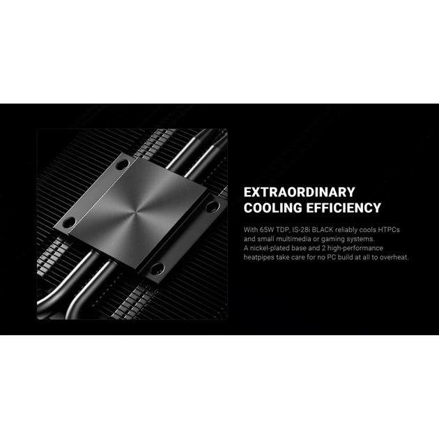 Кулер до процесора ID-Cooling IS-28i BLACK - picture 11