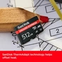 Карта пам'яті SanDisk 512GB microSDXC class 10 UHS-I U3 A1 Express (SDSQXFN-512G-GN4NN) - зменшене зображення 7