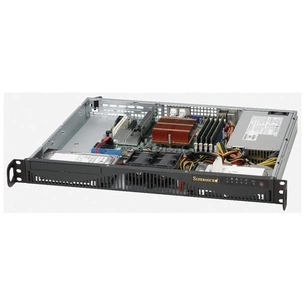 Корпус до сервера Supermicro 1U 350W (CSE-512F-350B1) зображення 1