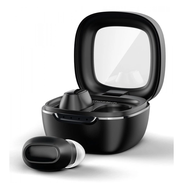 Навушники Choetech TWS Small Cube Black (BH-T23-BK) - зображення 1