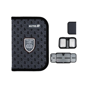 Пенал Kite 622 College Line, 1 відділення, 2 відвороти (K25-622-2) зображення 1