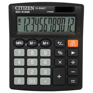 Калькулятор Citizen SDC-812NR зображення 1