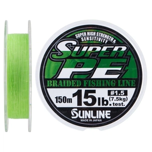 Шнур Sunline New Super PE 150м (салат.) #1.5/0.205мм 15LB/7.5кг (1658.08.89) зображення 1