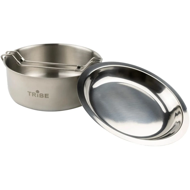 Набір туристичного посуду Tribe Tourist Set 1,2 л сталевий (T-FG-0008-metal) - picture 3