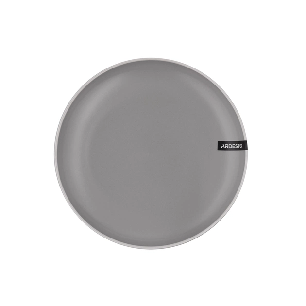 Тарілка Ardesto Cremona Dessert 19 см Dusty Grey (AR2919GRC) - зображення 1