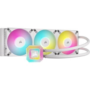 Система рідинного охолодження Corsair iCUE H150i Elite Capellix XT White (CW-9060073-WW) зображення 1