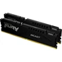 Модуль пам'яті для комп'ютера DDR5 16GB (2x8GB) 5600 MHz Beast Black Kingston Fury (ex.HyperX) (KF556C40BBK2-16) - зменшене зображення 2