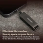 USB флеш накопичувач Patriot 128GB Rage R550 Matte Black USB 3.2/Type-C (PE128GR550DSAD) - уменьшенное изображение 8