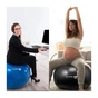 М'яч для фітнесу Power System PS-4011 Pro Gymball 55 см Black (4011BK-0) - зменшене зображення 5