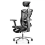 Крісло ігрове Barsky Game Mesh Grey (GM-02) - зменшене зображення 4