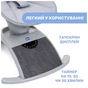 Крісло-гойдалка Chicco Comfy Wave light gray (79890.16) - зменшене зображення 7