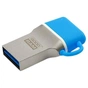 USB флеш накопичувач Goodram 64GB ODD3 Blue Type-C USB 3.0 (ODD3-0640B0R11) - зменшене зображення 2