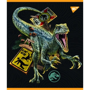 Зошит Yes А5 Jurassic world 18 аркушів клітинка (766809) зображення 1