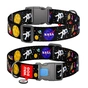 Нашийник для тварин WAUDOG Nylon з QR паспортом NASA пластиковий фастекс XXL (284-0047) - зменшене зображення 5