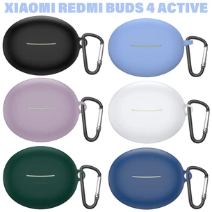 Чохол для навушників BeCover Silicon для Xiaomi Redmi Buds 4 Active Deep Blue (710943) зображення 1