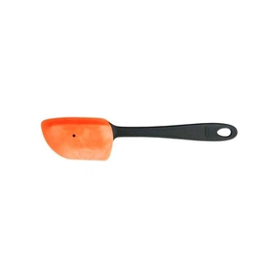 Лопатка кухонна Fiskars Essential силікон/пластик Чорно-помаранчева 23 см (1065591) зображення 1
