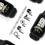 Плівка захисна Armorstandart Xiaomi Smart Band 9 Active 6pcs (ARM83826) - уменьшенное изображение 2