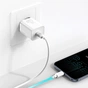 Зарядний пристрій Baseus Super Si 1C 20W With Simple Wisdom Data Cable Type-C/iP White (TZCCSUP-B02) - уменьшенное изображение 10