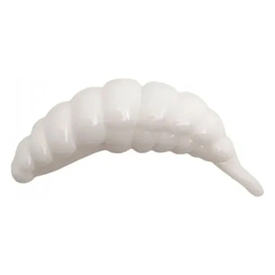 Силікон рибальський FishUP Ozi 1.2" 009 - White, cheese taste (10шт/уп) (1864.14.02) зображення 1