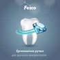 Зубна щітка Fesco Black & White Series Soft Біла з чорною щетиною (4823098414131) - уменьшенное изображение 5