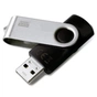 USB флеш накопичувач Goodram 64GB Twister Black USB 2.0 (UTS2-0640K0R11) - зменшене зображення 2