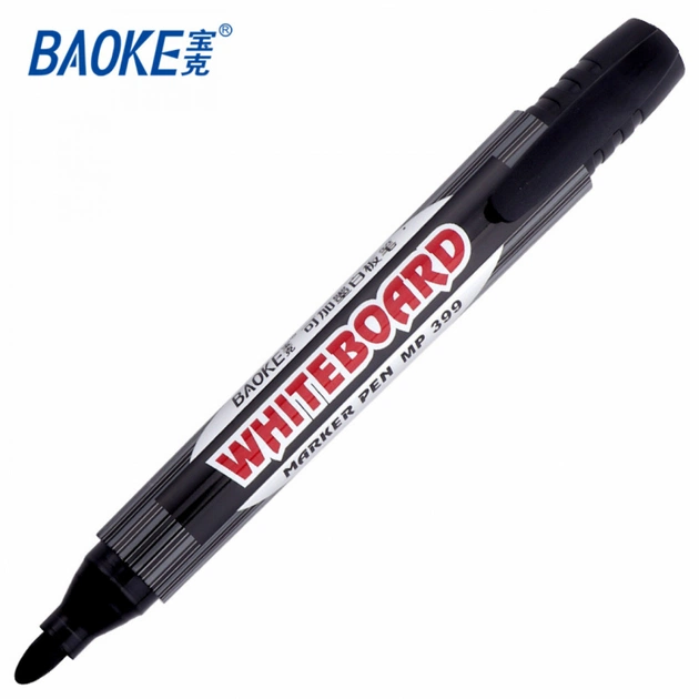 Маркер Baoke для сухостираємих дощок, 2.5 мм чорний (MARK-BOA-BAOMP399AB) - picture 3